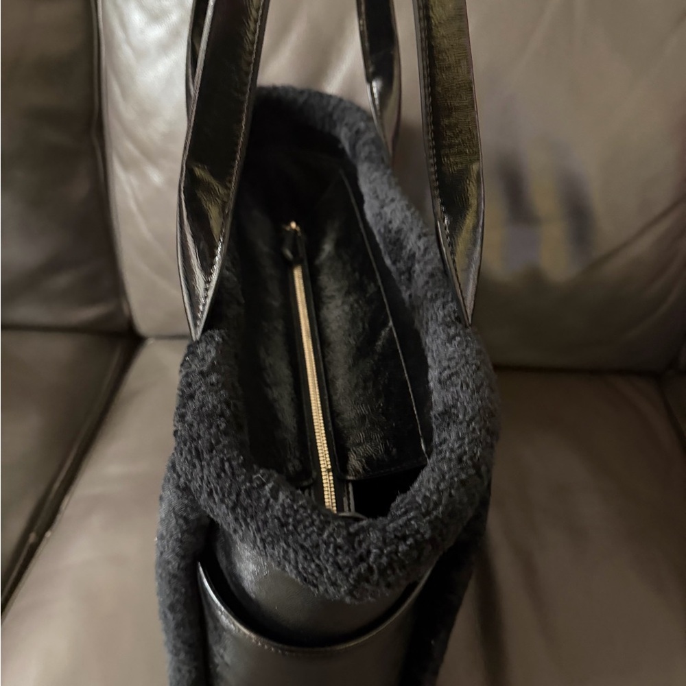 Kate Spade Jett Faux Shearling Tote Large Bag - Picture 8 of 8